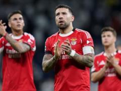 Benfica officially said goodbye to captain Otamendia