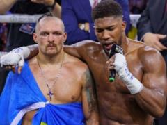Joshua s team weighed the chances of a third fight against Usik