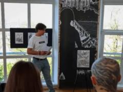 Искусство после плена: защитник Мариуполя представил выставку  Загартовано/Закарбовано 