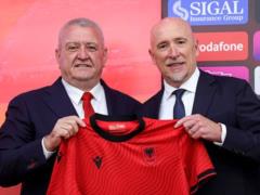 The Albanian national team trusted the Italian leader