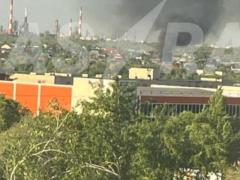 Атака дронов на Сизранский НПЗ: в Самарской области разразился масштабный пожар