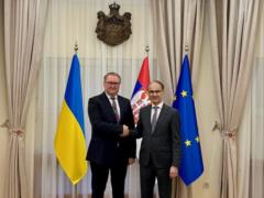Вице-премьер Украины прибыл с визитом в Сербию