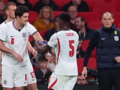 Tuchel explaining Maguire s failure to win the English national team