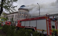 В Иркутске горит научно-исследовательский институт