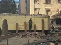 Удар по Киеву: повреждены здание МИД, музей, церкви, театр и вузы