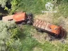 Трейлер как понтон: в ВСУ показали, как сорвали креативную идею оккупантов