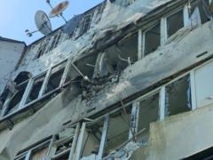 В Херсоне дрон атаковал полицейскую машину, есть раненые