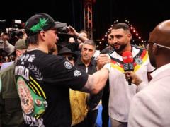 Временный чемпион WBC записал послание для Усика