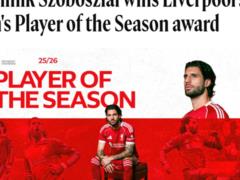 Sobosla became the shortest footballer of the season in Liverpool