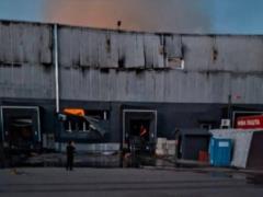 В Харькове в результате обстрела повреждено депо Новой почты