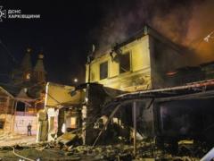 ГСЧС показала последствия атаки на Харьковщину