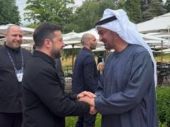 Зеленский встретился с президентом ОАЭ