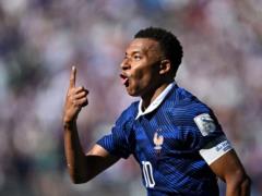Mbappe goes down in history as the French national team s greatest scorer