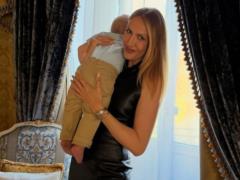 Никитюк празднует первый день рождения сына: новые фото с Оскаром