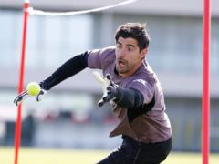 Courtois knew that he wanted to end his professional career