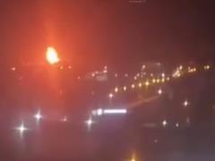 В Керчи горит топливный терминал - соцсети