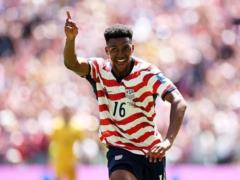 Syn American football legend scored his first goal at the World Cup