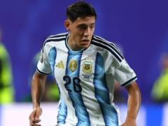 Molina - at Argentina s starting warehouse for the match against Austria