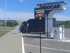 На АЗК SOCAR по всей Украине оборудовали специальные парковочные места для мотоциклов