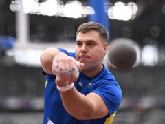 Украинский метатель молота Кохан в Загребе становится серебряным призером