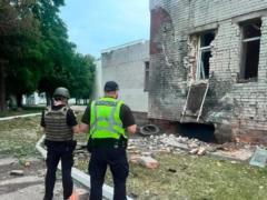 В Чернигове трое раненых в результате атаки дронов