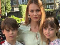 Ольга Фреймут в Лондоне отпраздновала 9-летие младшей дочери