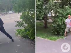 Тищенко после суда в Киеве забросали помидорами: нардеп бросился драться с парнем.