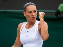 Kostyuk confidently made it to the Wimbledon quarterfinals