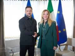 Зеленский встретился с Мелони: новые ракеты для ПВО и коалиция Европы