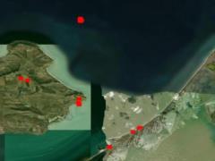 NASA вновь зафиксировала пожары в Азовском море и возгорание на станции «Кавказ»
