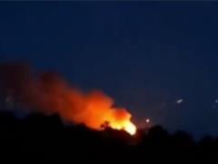 В Донецке горит склад боеприпасов: слышны взрывы