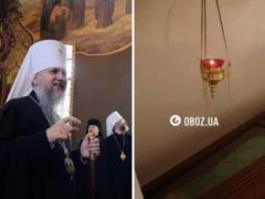 В Киево-Печерской лавре открыли для посетителей дальние пещеры и освятили бюст гетмана Мазепы: Епифаний провел молебен. Фото и в