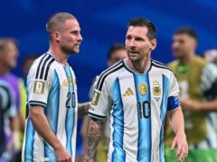Mac Allister: Messi at 39 rocks to work on the field