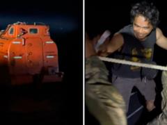 Украинские пограничники спасли филиппинского моряка с судна, пораженного дроном.