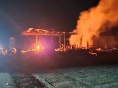Россияне атаковали две АЗС в Сумах