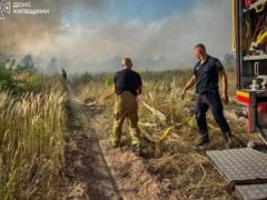 Под Киевом второй день горит свалка. Пожар перекинулся на лес