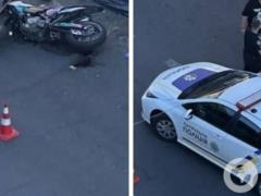 В Киеве на Васильковской произошло ДТП: погиб мотоциклист.