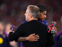 Flick: The team is behind Rashford, otherwise we may collapse further