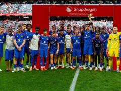 Manchester United won the Snapdragon Cup and defeated Atletico Madrid in Volvo