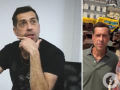  Рад поклониться этой земле и этому народу . Лидер группы  Ногу свело!  обратился к украинцам после внезапного приезда в Киев