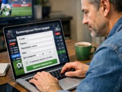 Регистрация в букмекерской конторе TopMatch