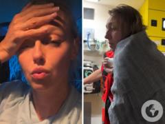 В Олю Полякову с дочерью врезалась машина: Маша получила травмы, а на певицу напали во время съемки.