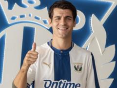 Morata officially joined Leganes iz Segundi on loan from Como