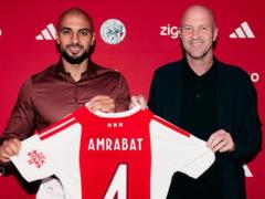 Ajax announced the signing of Amrabat
