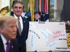 Канада высмеяла переименование озера Трампом
