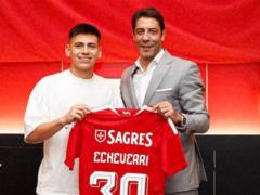 Benfica announced the signing of Echeverri