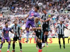Newcastle drew with Bournemouth in the remaining mountains
