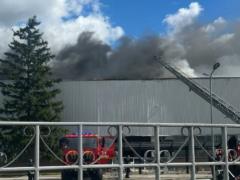 The Russians attacked a tobacco factory in Priluki