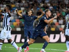 Lazio got a strong victory over Udinese, saving a weak start