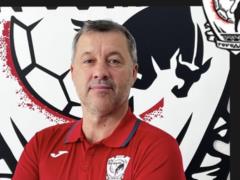 Official: Yuriy Virt has completed his first break and will try to pull the team from the bottom of the tournament table